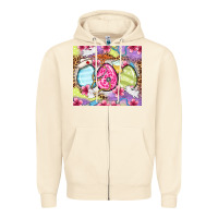Sandshell Easter eggs Nurse Zipper Hoodie - OliviaCreatesArt