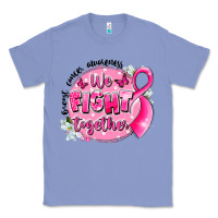 Colony Blue breast cancer awareness we fight together Classic Tee - LillyAllenDesigns