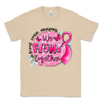 Mushroom breast cancer awareness we fight together Classic Tee - LillyAllenDesigns