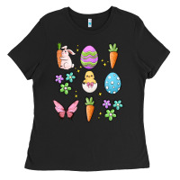 Black easter elementary Ladies Tee - MaliasSmallBusiness