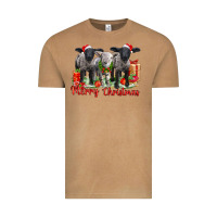 Vintage Camel merry christmas baby sheeps Vintage Tee - LillyAllenDesigns