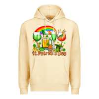 Pina Colada St. Patrick's wine glasses Premium Hoodie - OliviaCreatesArt