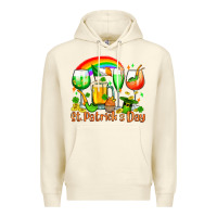 Sandshell St. Patrick's wine glasses Premium Hoodie - OliviaCreatesArt