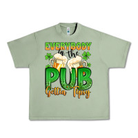 Oil Green everybody in the pub gettin tipsy Urban Heavy Tee - Artiststas