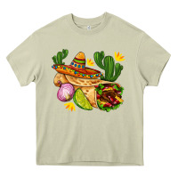 Mossy burrito  with sombrero and union with cactus Heavy Core Tee - AdoDesignShop
