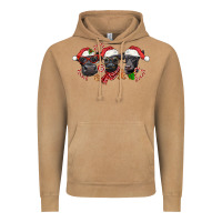 Vintage Camel Christmas Black Angus Cows Vintage Hoodie - LillyAllenDesigns