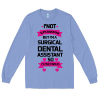 Colony Blue Surgical Dental Assistant Long Sleeve Tee - Bettercallsaul