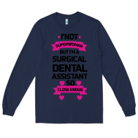 Navy Surgical Dental Assistant Long Sleeve Tee - Bettercallsaul