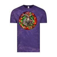 Cloud Purple christmas navajo churro sheep Vintage Tee - LillyAllenDesigns
