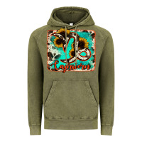 Vintage Olive capricorn turquoise cowhide Vintage Hoodie - RanaPortraitStore