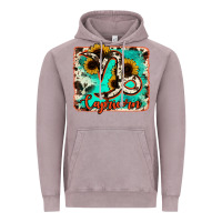 Vintage Zinc capricorn turquoise cowhide Vintage Hoodie - RanaPortraitStore
