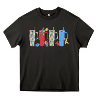 Asphalt autism Heavy Core Tee - MaliasSmallBusiness