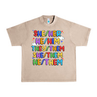 French Oak pride pronouns Urban Heavy Tee - Artiststas