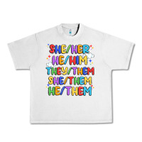 Lunar Rock pride pronouns Urban Heavy Tee - Artiststas