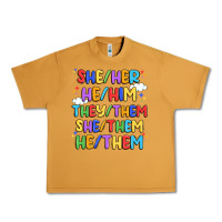 Peanut Butter pride pronouns Urban Heavy Tee - Artiststas