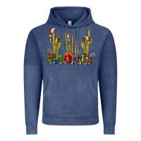 Christmas Cactus Vintage Hoodie | Teevron