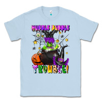 Dusty Blue hubble bubble trouble Classic Tee - LillyAllenDesigns