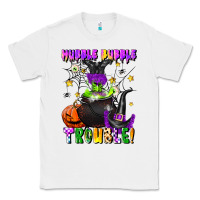 White hubble bubble trouble Classic Tee - LillyAllenDesigns