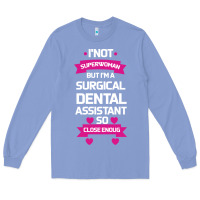 Colony Blue Surgical Dental Assistant Long Sleeve Tee - Bettercallsaul
