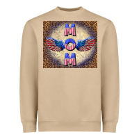 Mushroom American mom Heavyweight Sweatshirt - TumblerDesignByShophia