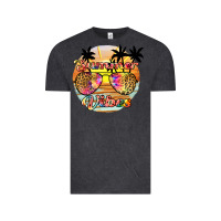 Vintage Black summer vibes2 Vintage Tee - JahusDesignShop