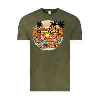 Vintage Olive summer vibes2 Vintage Tee - JahusDesignShop