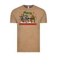 Vintage Coffee merry spinosaurusmas Vintage Tee - LillyAllenDesigns
