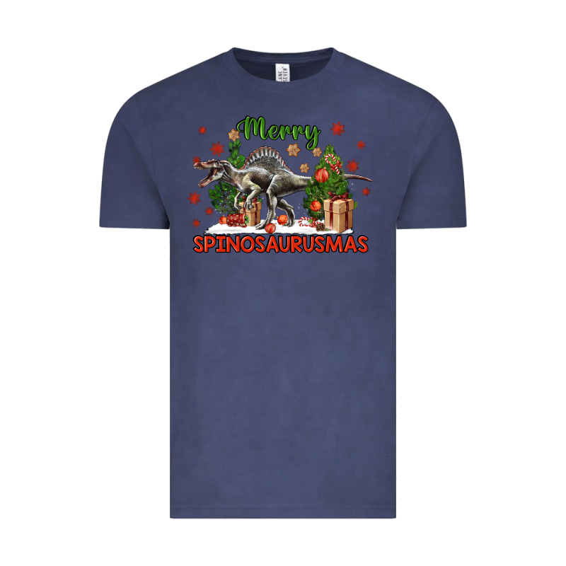 Merry Spinosaurusmas Vintage Tee by LillyAllenDesigns | Teevron