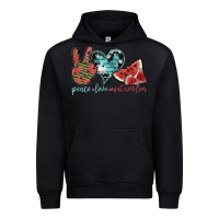 Black peace love watermelon Urban Hoodie - SublimationCraftShop