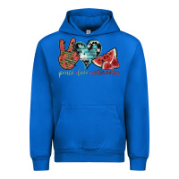 Cobalt peace love watermelon Urban Hoodie - SublimationCraftShop