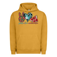Pigment Peanut Butter peace love watermelon Urban Hoodie - SublimationCraftShop