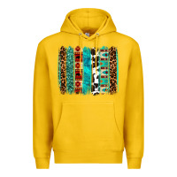 Lemon western brushstroke Premium Hoodie - OliviaCreatesArt