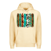 Pina Colada western brushstroke Premium Hoodie - OliviaCreatesArt