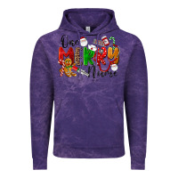 Cloud Purple One Merry Nurse Vintage Hoodie - LillyAllenDesigns