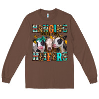 Chestnut hanging with my heifers Long Sleeve Tee - Jasminsmagicworld