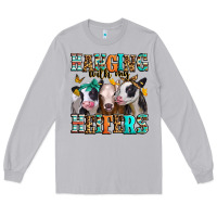 Moon Dust hanging with my heifers Long Sleeve Tee - Jasminsmagicworld