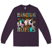 Plum hanging with my heifers Long Sleeve Tee - Jasminsmagicworld