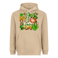 Mushroom my 1'st st patrick's day Heavyweight Hoodie - FaDigitalArtStudio