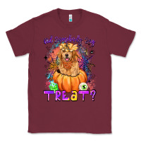 Burgundy did somebody say treat Classic Tee - LillyAllenDesigns