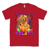 Red did somebody say treat Classic Tee - LillyAllenDesigns