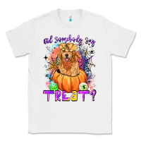 White did somebody say treat Classic Tee - LillyAllenDesigns