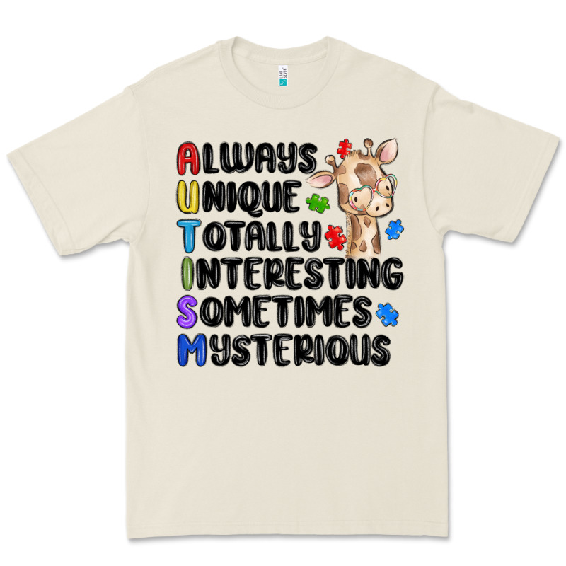Always Unique Autism Premium Tee by MaliasSmallBusiness | Teevron