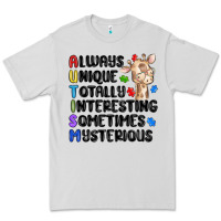 Dove Grey always unique autism Premium Tee - MaliasSmallBusiness