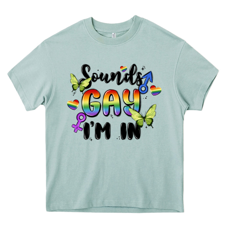 Sounds Gay I'm In Heavy Core Tee by MaliasSmallBusiness | Teevron