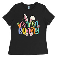 Black mama bunny Ladies Tee - MaliasSmallBusiness