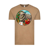 Vintage Coffee christmas merino wool sheep Vintage Tee - LillyAllenDesigns