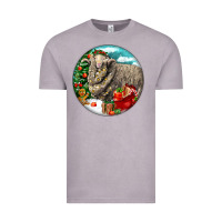Vintage Zinc christmas merino wool sheep Vintage Tee - LillyAllenDesigns