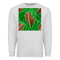 Dove Grey american football thunder Premium Sweatshirt - BundleAndBundleShop