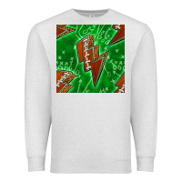 Oatmeal Heather american football thunder Premium Sweatshirt - BundleAndBundleShop