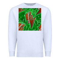 White american football thunder Premium Sweatshirt - BundleAndBundleShop